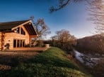Cabin by the river Cabin by the river